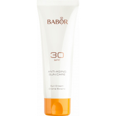 A very light cream for sensitive skin of the face. Can be used on both children and adult skin. High Protection Sun Cream SPF 30