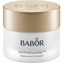 Exclusive 24hr intensive nourishment to support regeneration of the skin with phytohormones and effective anti-oxidants Selection Cream