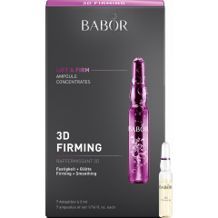An active concentrate to firm sagging facial contours. 3D Firming Fluid